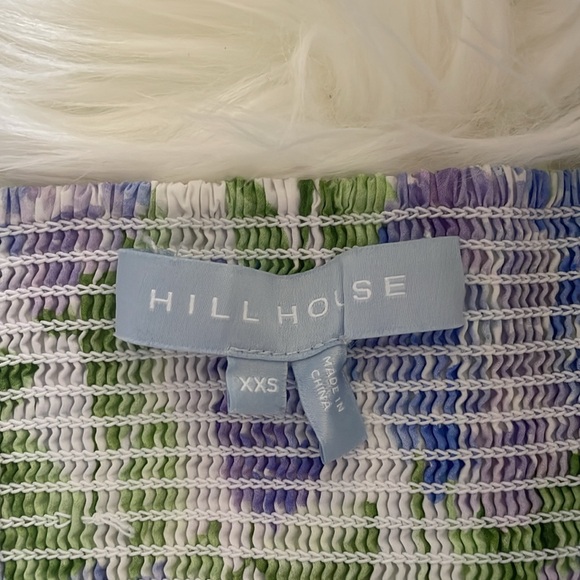 Hill House Matilda Nap Dress in Blue Hydrangea XXS - Picture 5 of 6